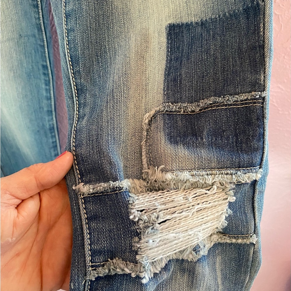 Almost Famous Premium boho patchwork jeans 9 - image 6